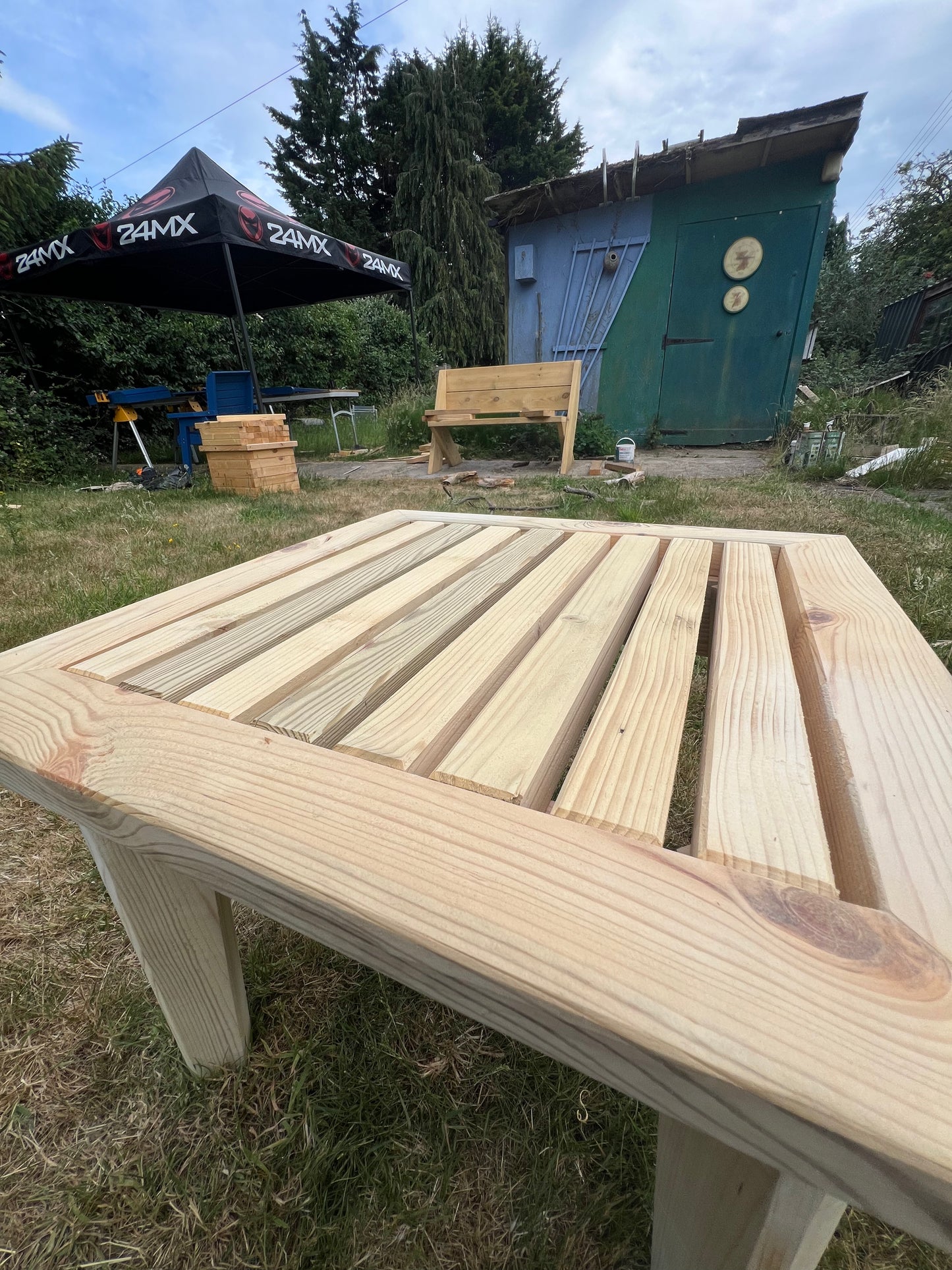Outdoor End Table
