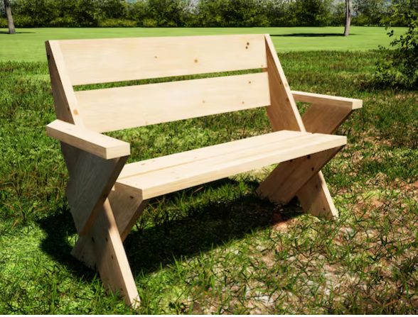 'Leopold' Garden Bench