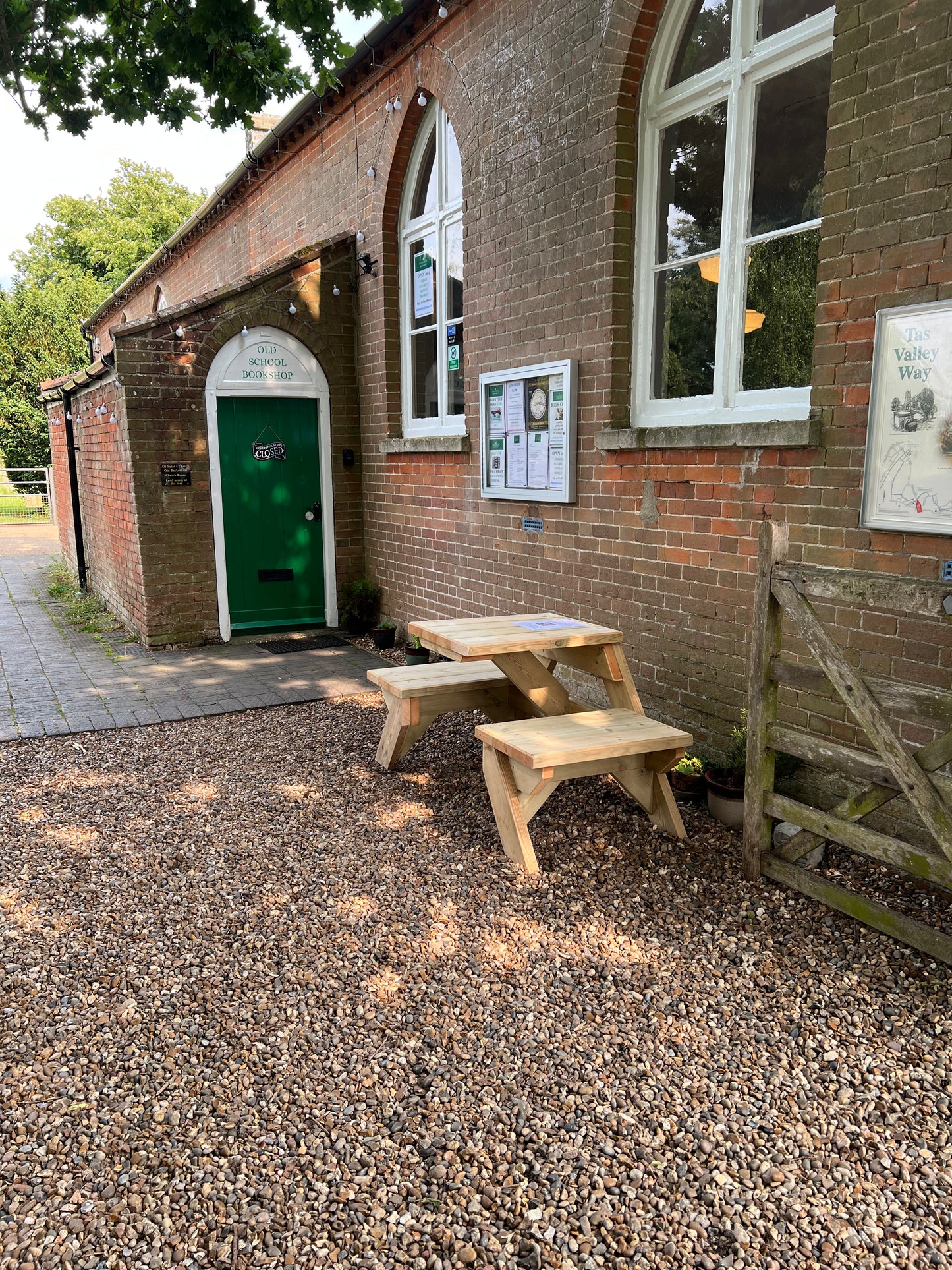2 Seat Open Sided Picnic Bench